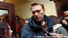 Russland Proteste nach der Wahl Alexei Navalny