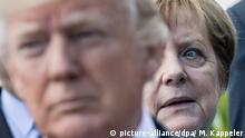 Italien Angela Merkel und US-Präsident Donald Trump beim G7-Gipfel in Sizilien