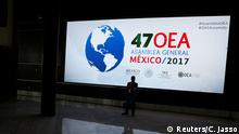 Mexiko Cancun OAS Versammlung