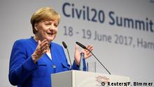 Deutschland C20 Gipfel in Hamburg Angela Merkel