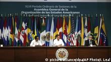 Mexiko Vollversammlung der Organisation Amerikanischer Staaten (OAS)