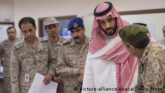 Saudi Arabien - Kronprinz Mohammed bin Salman (picture-alliance/abaca/Balkis Press)