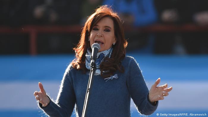 Cristina Fernández de Kirchner, candidata al Parlamento argentino