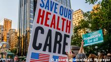 USA Proteste gegen die Abschaffung von Obamacare