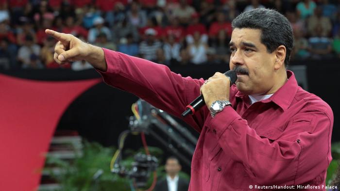 Maduro no descarta defender su proyecto con las armas. 