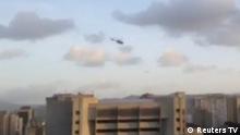Venezuela - Helikopter über dem obersten Gerichtshof in Caracas (Reuters TV)