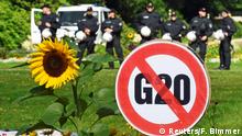 Hamburg G20 Protestcamp im Stadtpark 