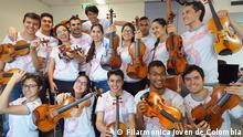 Die junge Philharmonie von Kolumbien 