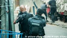 Brasilien Rio de Janeiro Polizeieinsätze in Favelas