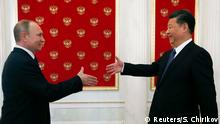 Russland Wladimir Putin empfängt Xi Jinping