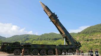Nordkorea Raketentest Hwasong-14 (Getty Images/AFP/KCNA)