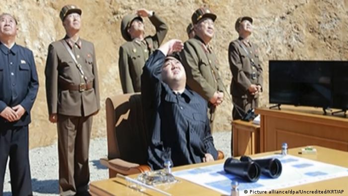 Nordkorea - Angeblicher Test einer Interkontinentalrakete (Picture alliance/dpa/Uncredited/KRT/AP )
