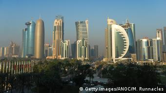 Katar Skyline von Doha (Getty Images/ANOC/M. Runnacles)