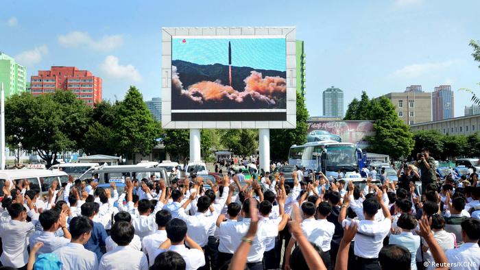 Hwasong-14 public viewing (Reuters/KCNA)