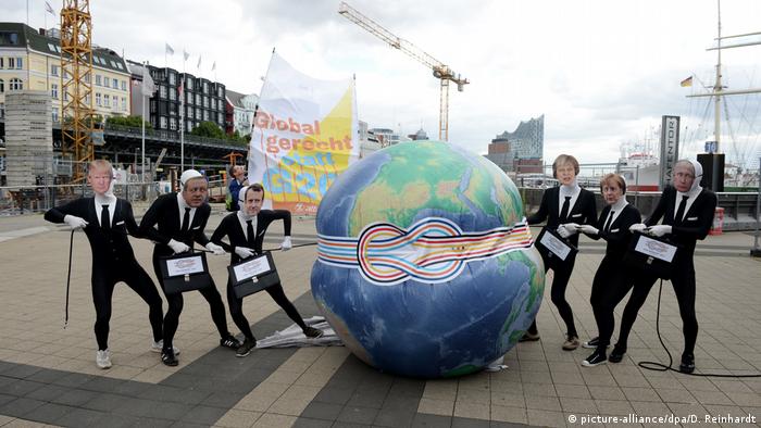 Hamburg Protest gegen G20 (picture-alliance/dpa/D. Reinhardt)