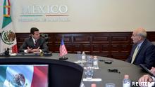 Mexiko | Mexikos Präsident Enrique Pena Nieto trifft U.S. Heimatschutzminister John Kelly 