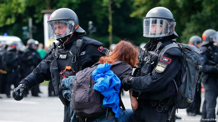 Deutschland G20 Proteste in Hamburg (Reuters/H. Hanschke)
