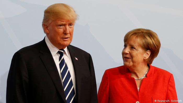 Deutschland G20 Begrüßung der Teilnehmer durch Merkel (Reuters/A. Schmidt)