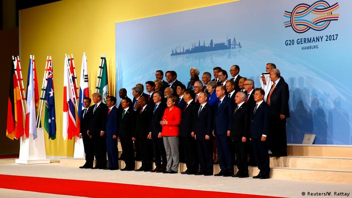 Deutschland G20 Gipfel Familienfoto (Reuters/W. Rattay)