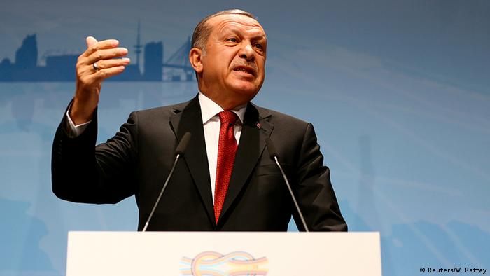 G20 Hamburg Erdogan PK (Reuters/W. Rattay)