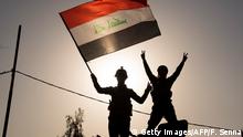 Irak Mossul Rückeroberung Soldaten Fahne