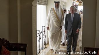 Rex Tillerson in Katar (picture-alliance/A.W. Riedel)
