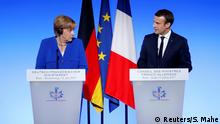 Paris Angela Merkel & Emmanuel Macron