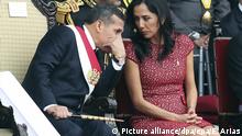 Peru Unabhängigkeitstag Präsident Ollanta Humala und Nadine Heredia