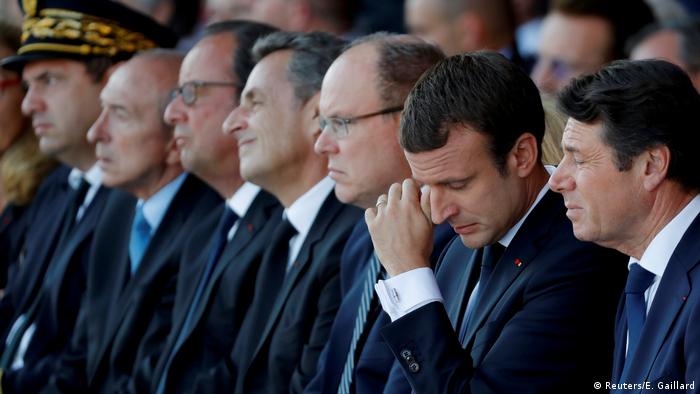Frankreich Gedenkzeremonie Jahrestag des LKW-Anschlags in Nizza (Reuters/E. Gaillard)