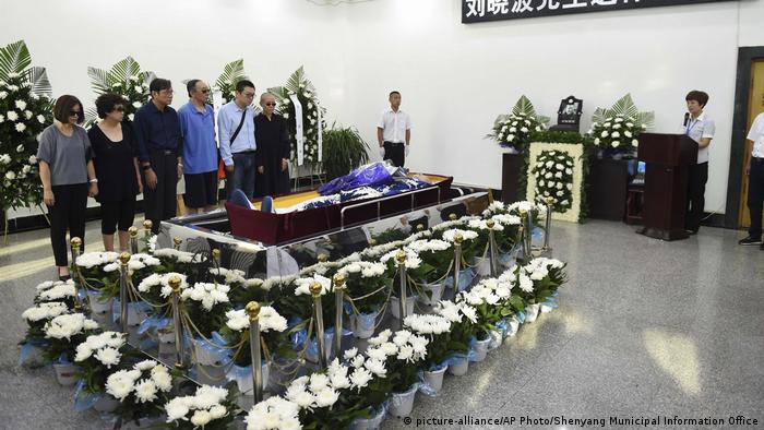 China Bestattung Liu Xiaobo (picture-alliance/AP Photo/Shenyang Municipal Information Office)