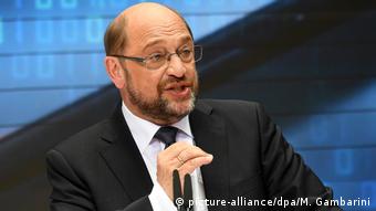 SPD başbakan adayı Martin Schulz