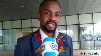 Angola - Nelito Ekuikui Kandidat der Oppositionspartei (B. Ndomba)