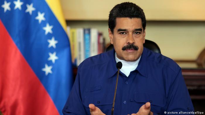 Venezuela Nicolas Maduro (picture alliance/dpa/Sipa)