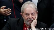 Brasilien Ex-Präsident Luiz Inacio Lula Da Silva