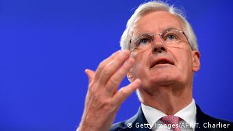 Belgien - Brexit-Verhandlungen mit Barnier und Davis in Brüssel (Getty Images/AFP/T. Charlier)