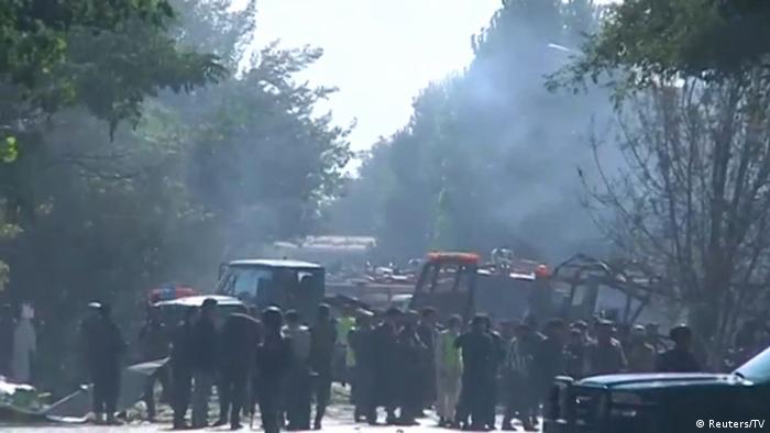 Afghanistan Kabul Autobombe (Reuters/TV)