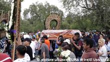 Mexiko Begräbnis von Felipe de Jesús Pérez Luna in Mexiko-Stadt