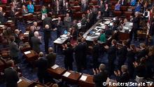 Screenshot USA Senat eröffnet Debatte zur Abschaffung von Obamacare