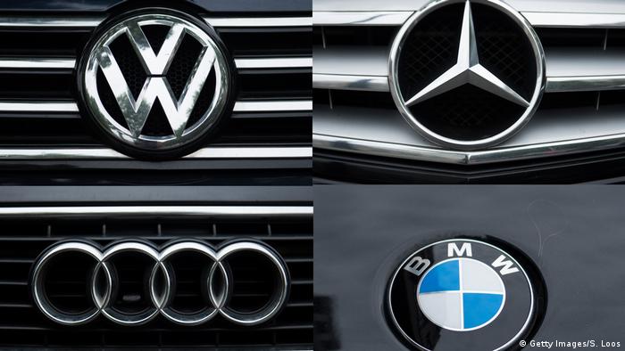 Automarken VW BMW Audi Porsche Mercedes - Kartellverdacht (Getty Images/S. Loos)