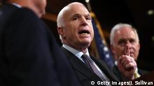 USA Washington Senator John McCain