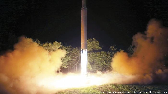 Nordkorea Raketentest (picture-alliance/AP Photo/Korean Central News Agency)