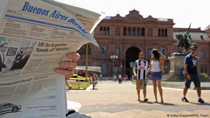Zeitung Buenos Aires Herald (Getty Images/AFP/A. Pagni)