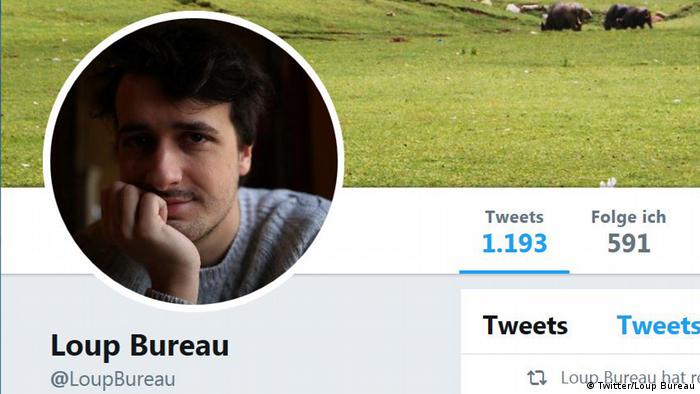 Türkei französischer Journalist Loup Bureau festgenommen (Twitter/Loup Bureau)