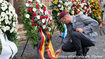 Trauerfeier für Bundeswehrsoldaten (Picture alliance/dpa/S. Pförtner)