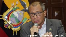 Ecuador Vize-Präsident Jorge Glas wird entlassen