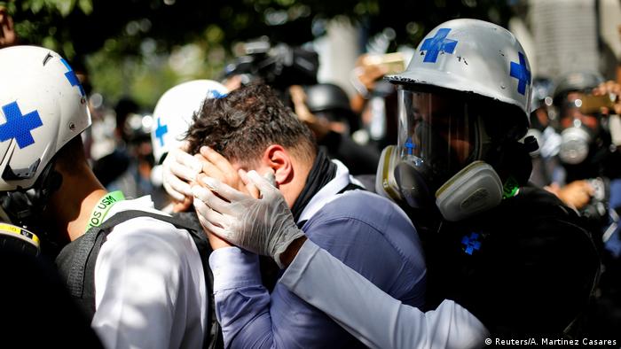 Venezuela - Verfassunggebende Versammlung in Caracas- Proteste (Reuters/A. Martinez Casares)