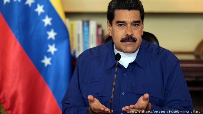 Venezuela Präsident Nicolas Maduro (Picture-alliance/Venezuela Präsident Nicols Madur)