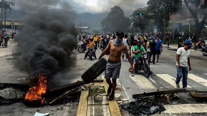 Venezuela Krise - Straßenproteste
