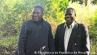 Mosambik Treffen Nyusi und Dhlakama in Gorongosa (Presidencia da Republica de Mocambique)
