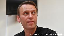 Russland Anhörung Alexei Navalny